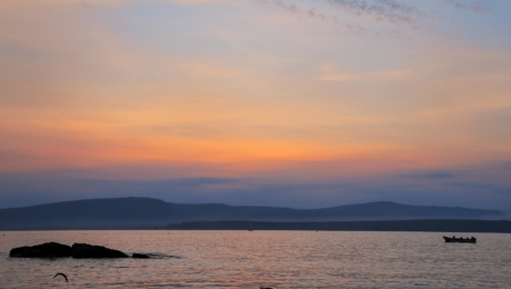 atardecer en paracas