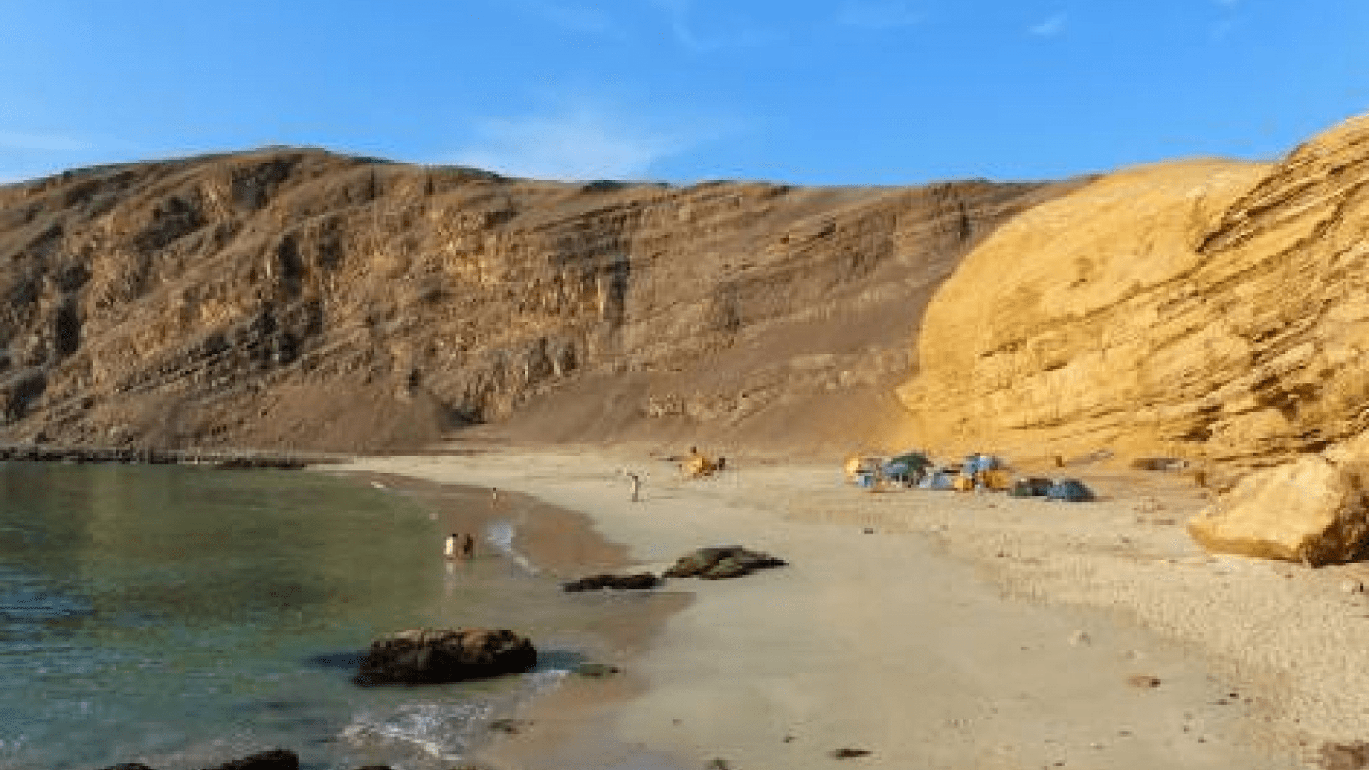 Playa la Mina, paracas pisco peru